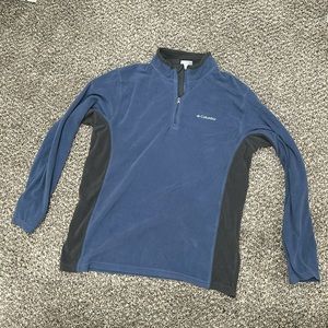 Columbia 1/4 zip fleece size L